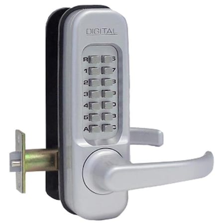 Lockey Lockey 1150-MG-DC Mechanical Keyless Heavy Duty Lever Lock With Passage Function And Double Sided Combination - Marine Grade 1150-MG-DC
